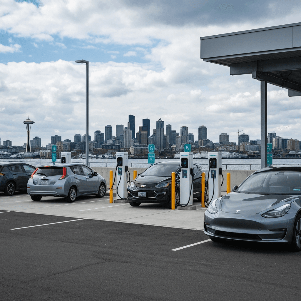 EV Charging at Sea-Tac CONRAC: Streamlining Airport Transit