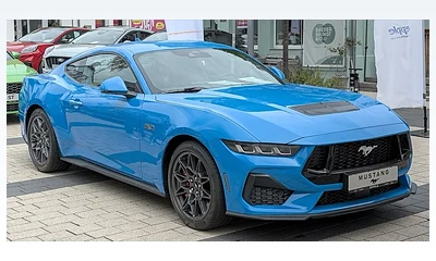 Ford Mustang rental at SeaTac CONRAC